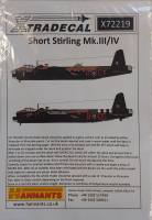 Thumbnail DISCOUNT DECALS 4607 X72219 XTRADECAL SHORT STIRLING MK.III/IV