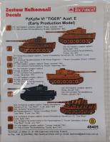 Thumbnail DISCOUNT DECALS 4657 48405 PZKPFW VI TIGER AUSF. E EARLY PRODUCTION MODEL
