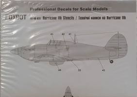 Thumbnail DISCOUNT DECALS 4658 FD 48-033 FOXBOT HURRICANE IIB  STENCILS