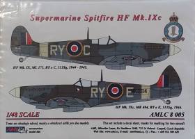 Thumbnail DISCOUNT DECALS 4663 AMLC 8 005 SUPERMARINE SPITFIRE HF MK.IXC
