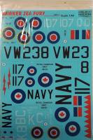 Thumbnail DISCOUNT DECALS 4674 CATNO 48-14 HAWRER SEA FURY
