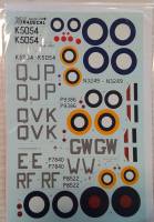 Thumbnail DISCOUNT DECALS 4675 X48-059 XTRADECAL SUPERMARINE SPITFIRE PROTOTYPE MK.I MK.IIA