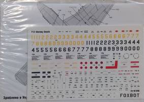 Thumbnail DISCOUNT DECALS 4692 P-51 MUSTANG STENCILS