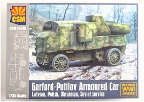 Thumbnail COPPER STATE MODELS 35015 GARFORD-PUTILOV ARMOURED CAR LATVIAN POLISH UKRAINIAN SOVIET SERVICE