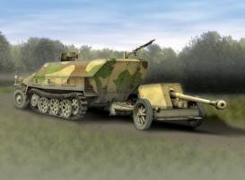 Thumbnail DRAGON 7369 SD.KFZ.251/1 AUSF.D   7.5CM PAK 40