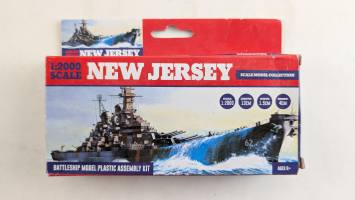 Thumbnail UNKNOWN MAKE NEW JERSEY BATTLESHIP MODEL PLASTIC ASSEMBLY KIT