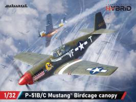 Thumbnail EDUARD 932012 P-51B/C MUSTANG BIRDCAGE CANOPY