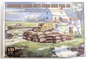 Thumbnail BORDER MODELS BT-051 GERMAN 75MM ANTI-TANK GUN PAK 40