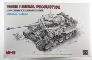 Thumbnail RYE FIELD MODEL 5130 TIGER I INITIAL PRODUCTION WITH FULL INTERIOR