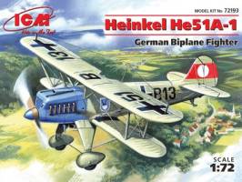 Thumbnail ICM 72193 HEINKEL He 51A-1