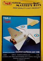 Thumbnail CMK 4228 TSR-2- CONTROL SURFACES SET