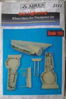 Thumbnail AIRES HOBBY MODELS 2111 BAE LIGHTNING WHEEL BAYS FOR TRUMPETER KIT
