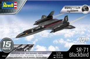 Thumbnail REVELL 03652 LOCKHEED SR-71 BLACKBIRD EASY CLICK SYSTEM