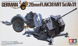 Thumbnail TAMIYA 35102 20mm FLAK 38 WITH Sd.Ah.51