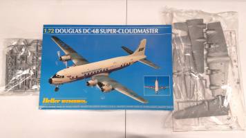 Thumbnail KINGKIT MODEL SCRAPYARD HELLER 80315 DOUGLAS DC-6B SUPER-CLOUDMASTER  NO DECALS 