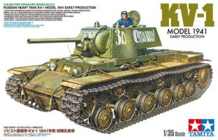 Thumbnail TAMIYA 35372 RUSSIAN HEAVY TANK KV-1F